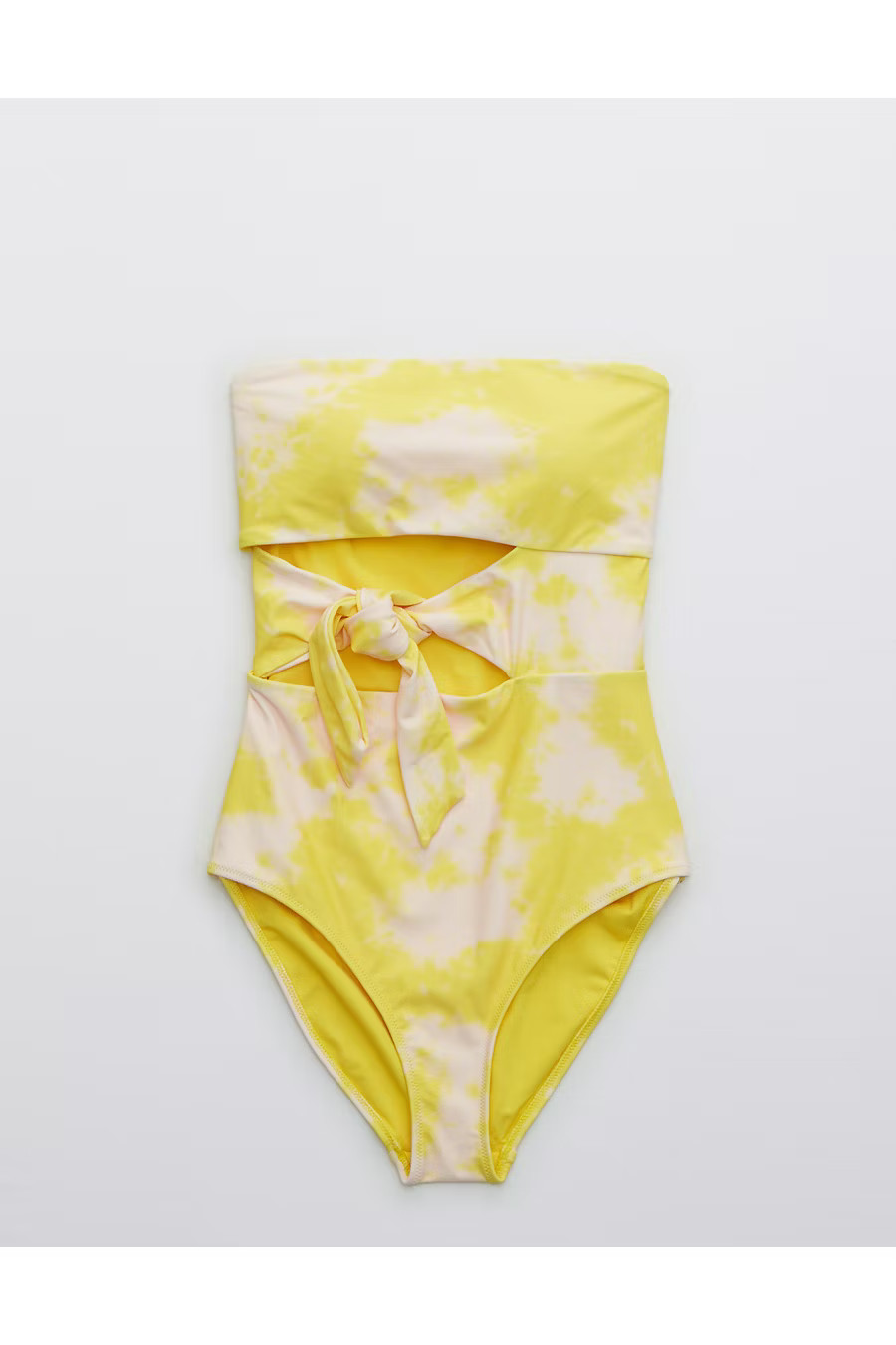 Aerie Wrap Strapless One Piece Swimsuit | American Eagle Outfitters (US & CA)