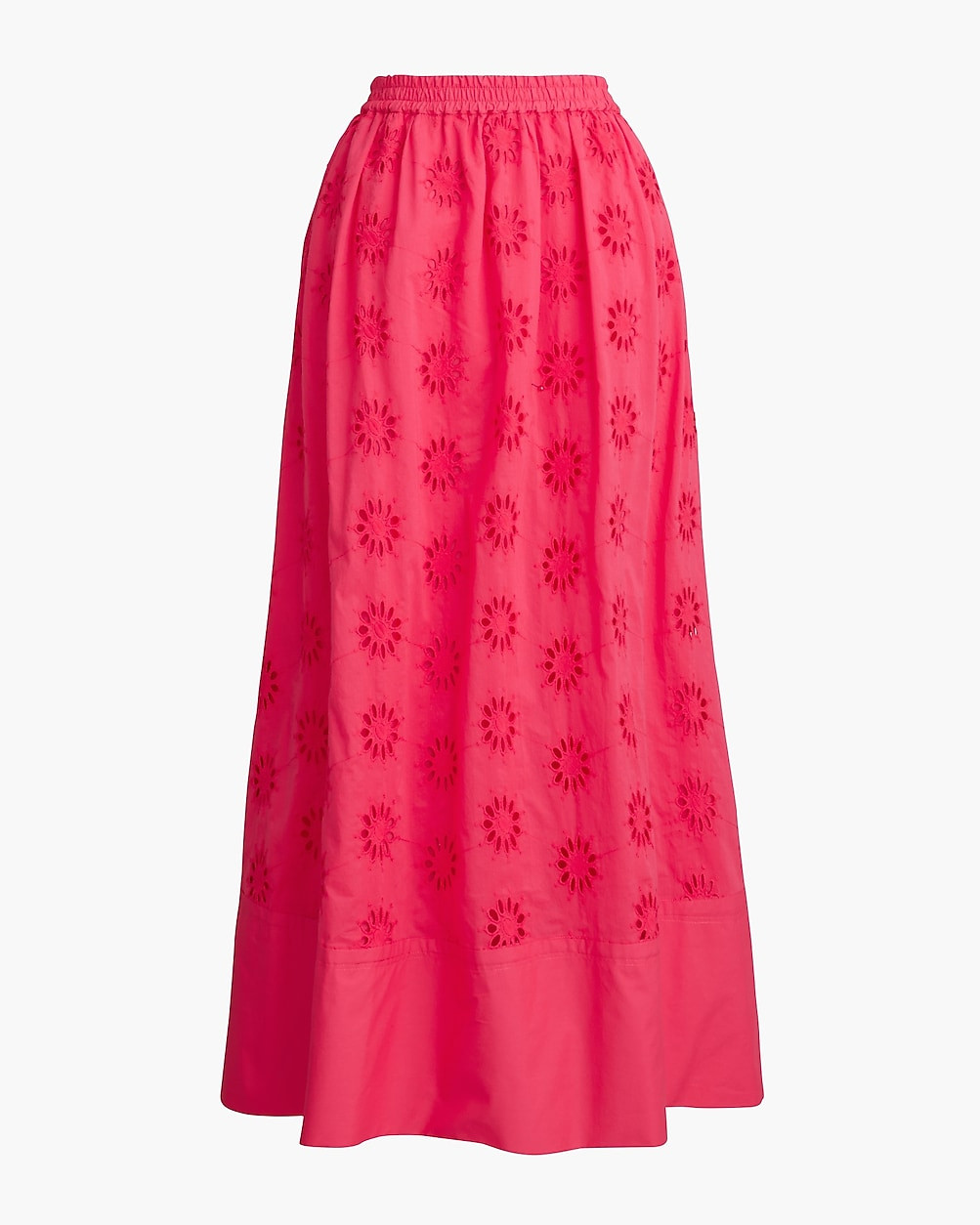 Eyelet midi skirt | J.Crew Factory