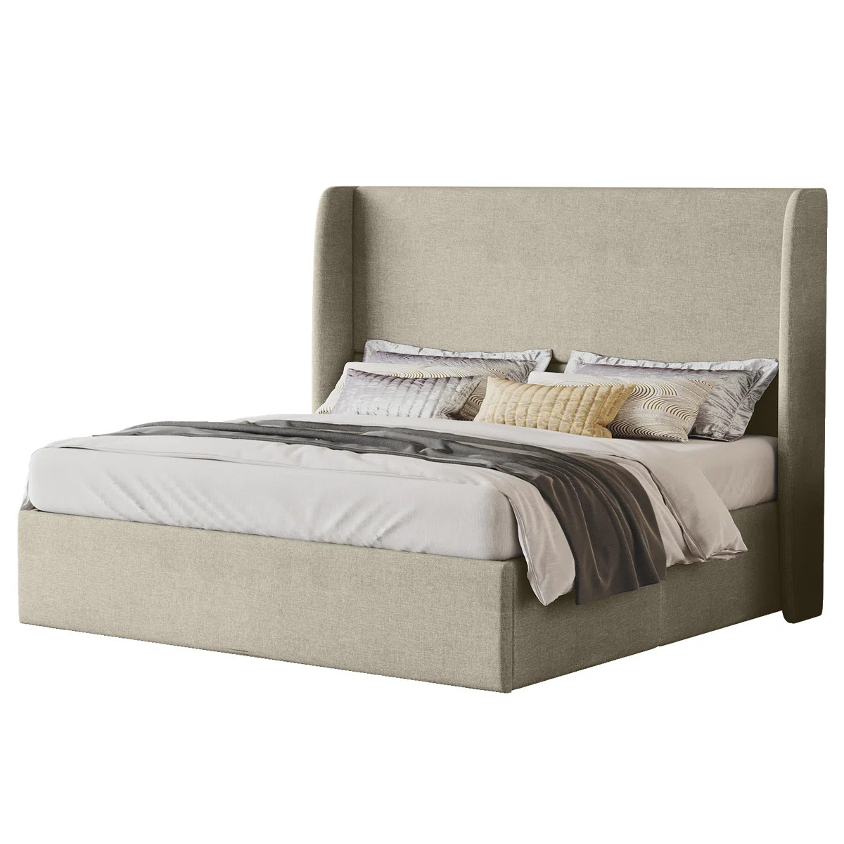 Brooklinn Upholstered Platform Storage Bed | Wayfair North America
