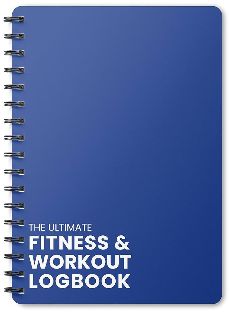 Ultimate Fitness Journal & Gym Workout Log Book with Plastic Covers [A5 Size - 6 x 8 Inches] Trac... | Amazon (US)