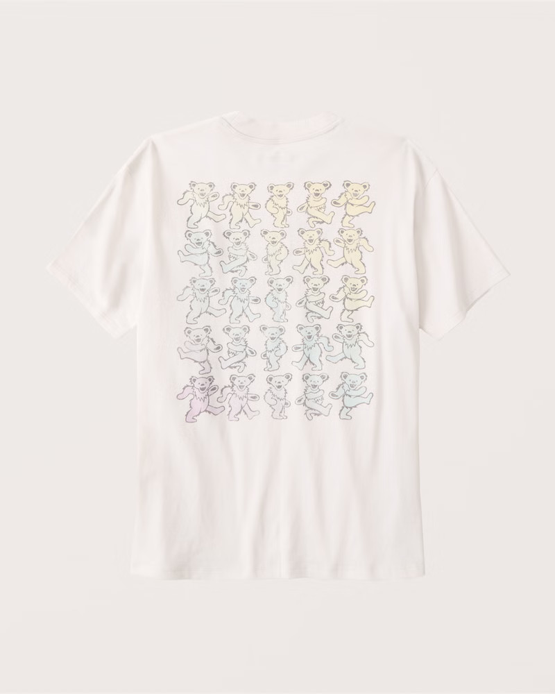 Oversized Boyfriend Grateful Dead Band Tee | Abercrombie & Fitch (US)