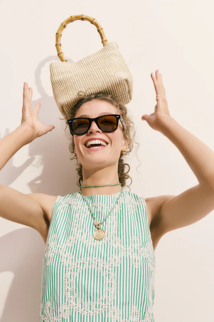 Natural Raffia Audrey Lady Bag | Tuckernuck (US)