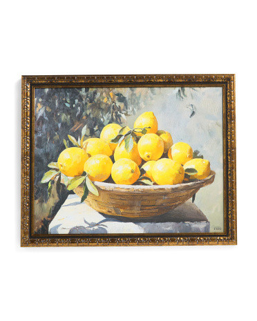 20x16 Lemons Wall Art | TJ Maxx