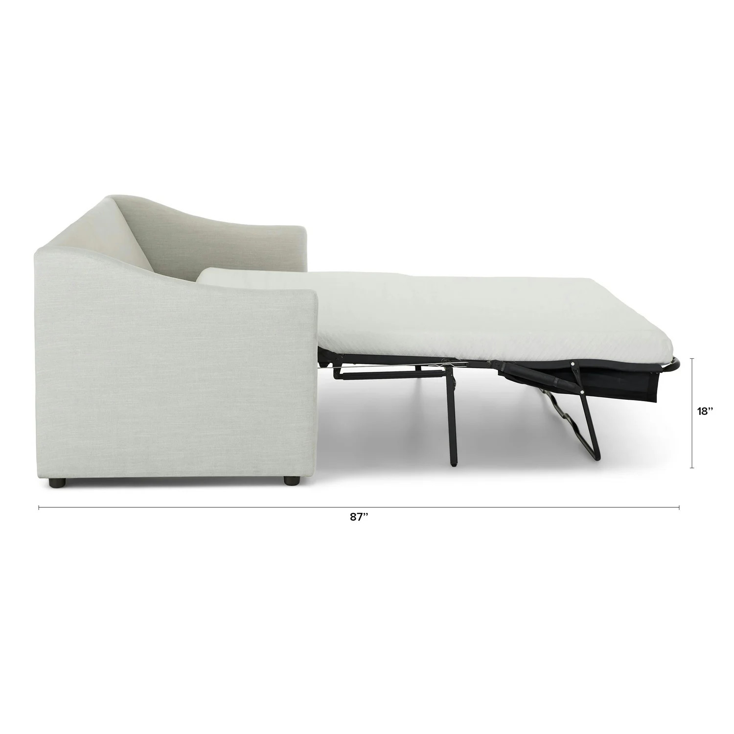 Landry 84.5" Sofa Bed - Napa Dove | Article