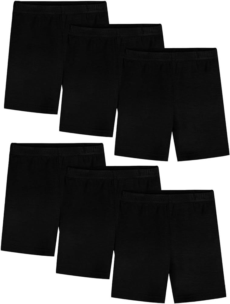 BOOPH Girls Dance Shorts Breathable Bike Shorts for Sports Play Underdress 2-10Y | Amazon (US)