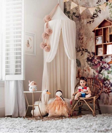Cute girls room / playroom/ chair / nursery / canopy / kid room / girl birthday present 

#LTKkids #LTKbaby #LTKunder50