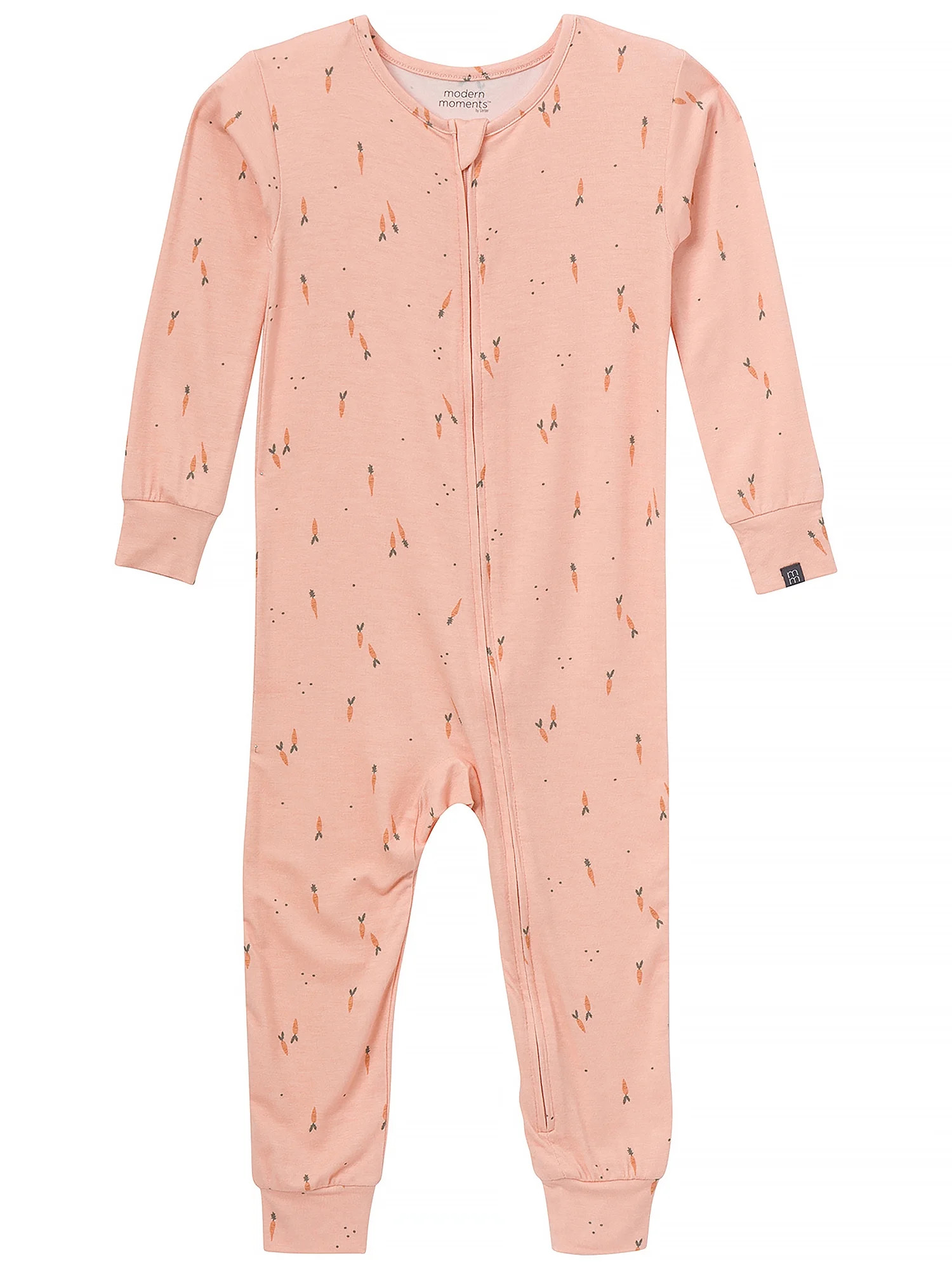 Modern Moments by Gerber Baby & Toddler Neutral Super Soft Easter One-Piece Pajama, Sizes 0/3 Mon... | Walmart (US)