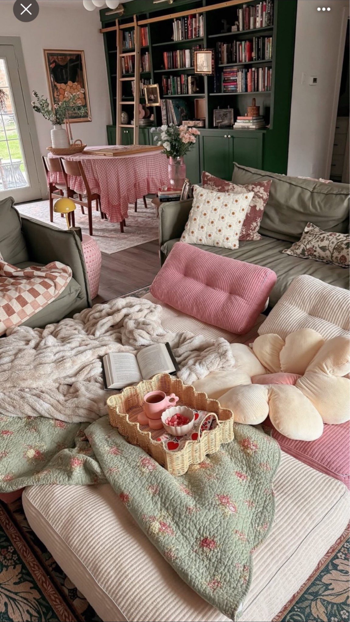 The coziest fold out couch/beds!