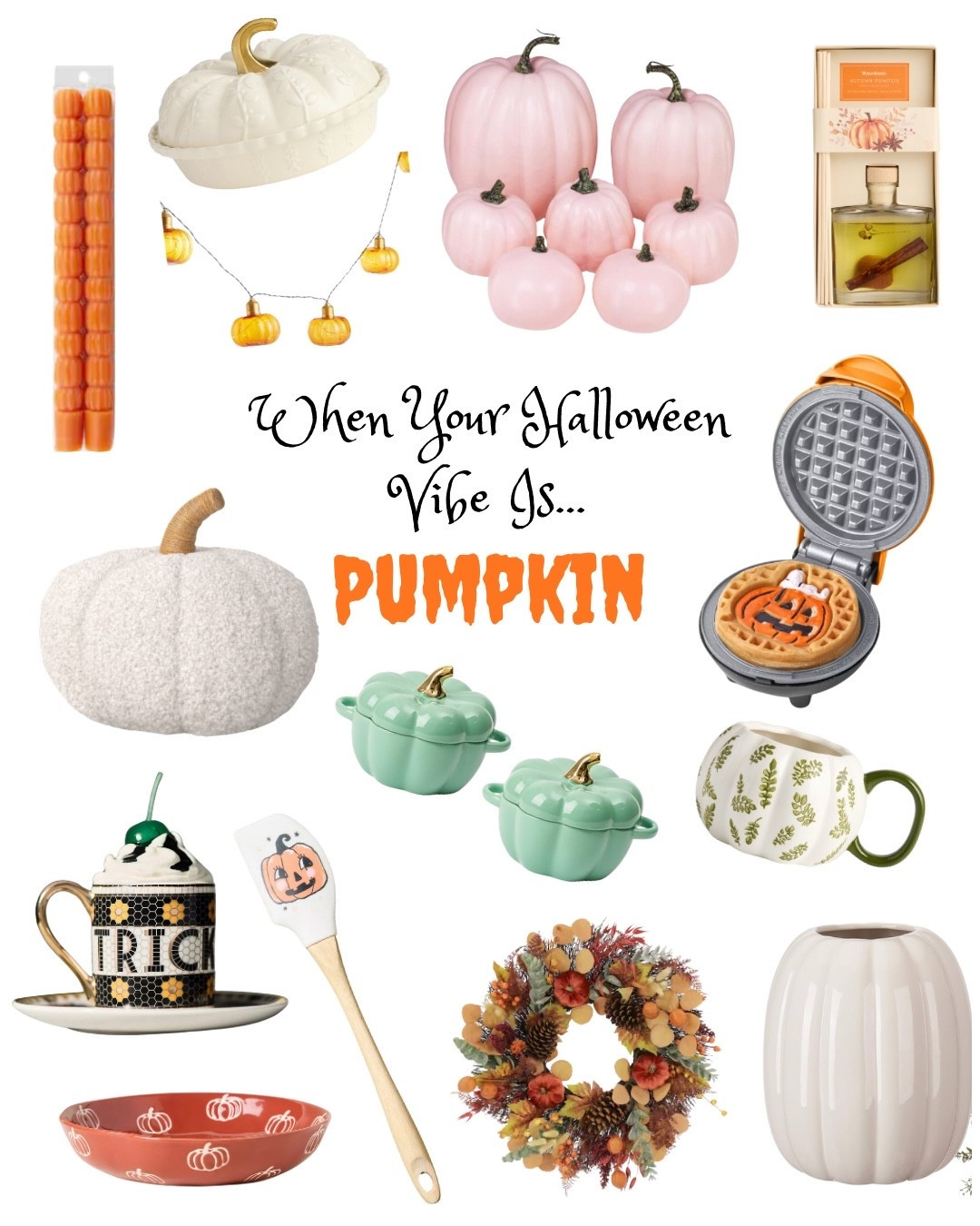 When your Halloween at-home vibe is…Pumpkin! 

Consider this your PSL-approved gift guide 🍂💫

#halloween #pumpkinn

#LTKSeasonal #LTKHalloween #LTKGiftGuide