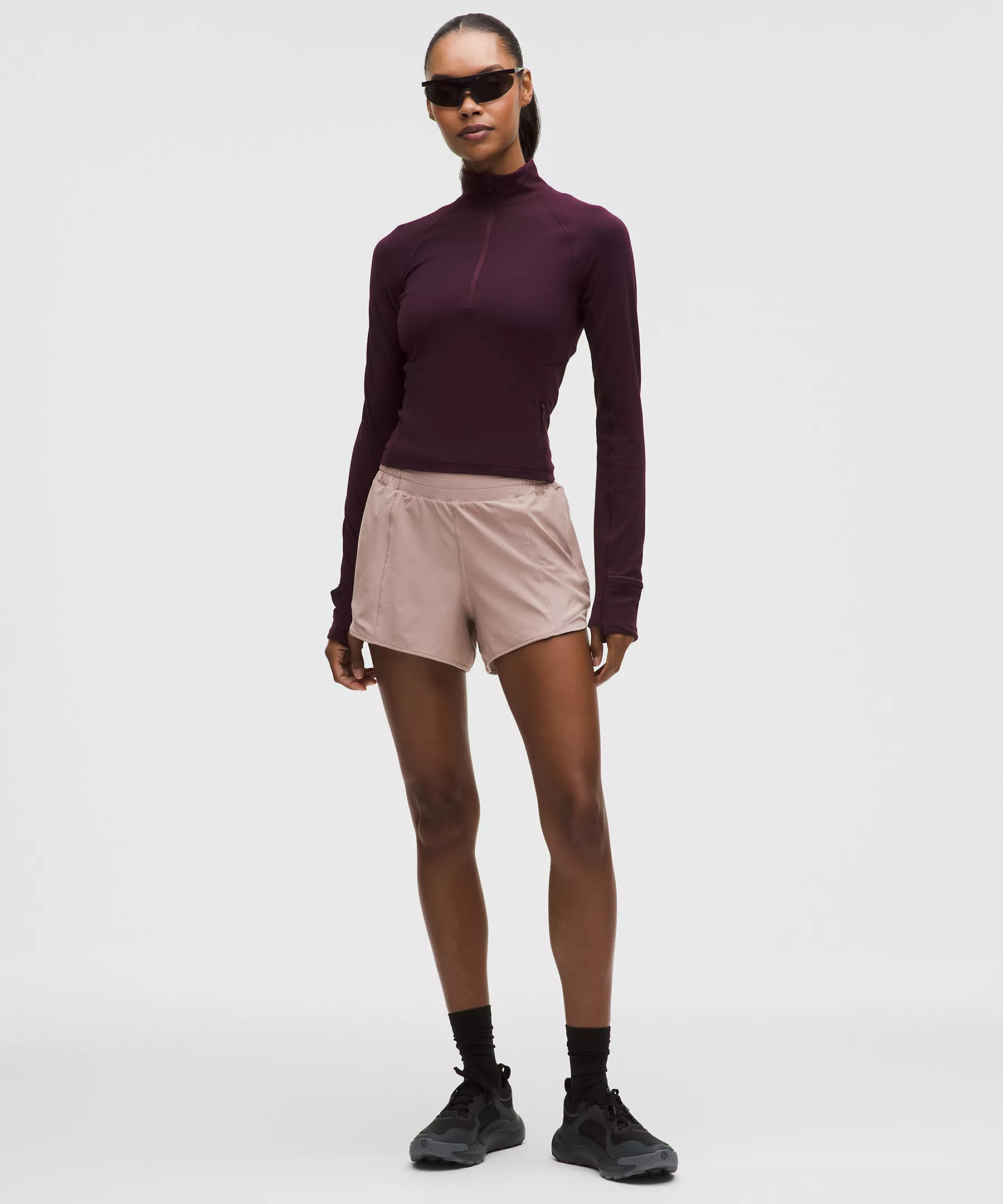 Hotty Hot High-Rise Lined Short 4" | Lululemon (US)