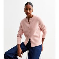 Women's Pink Soft Knit Cardigan New Look | New Look (UK)