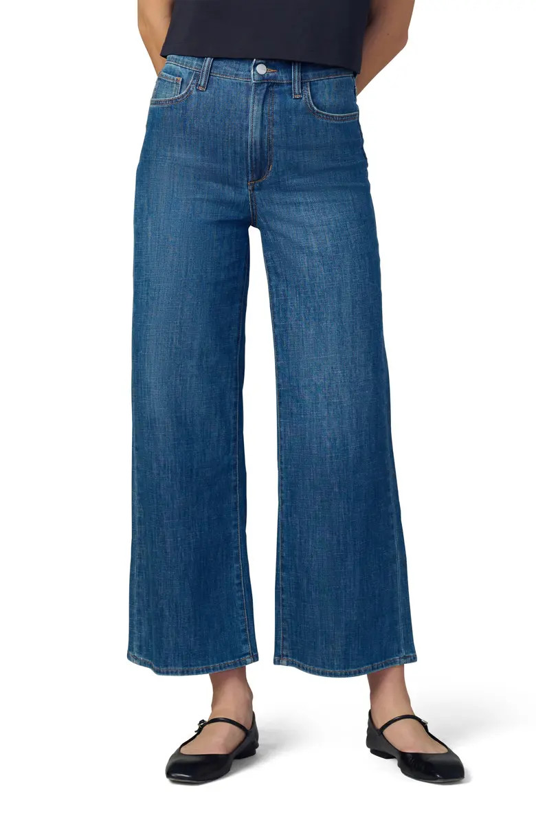 The Mia High Waist Ankle Wide Leg Jeans | Nordstrom