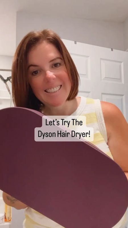 Tested out the new Dyson Hair Dryer and I’m obsessed! My hair was completely dry in less than 5 minutes and laying with all of the attachments were so fun! The dryer is still in stock and is on sale for $429.99! 

#LTKxNSale #LTKsalealert #LTKbeauty