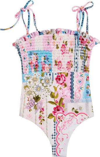 Agua Bendita Kids' Lewis Meraki One-Piece Swimsuit | Nordstrom | Nordstrom