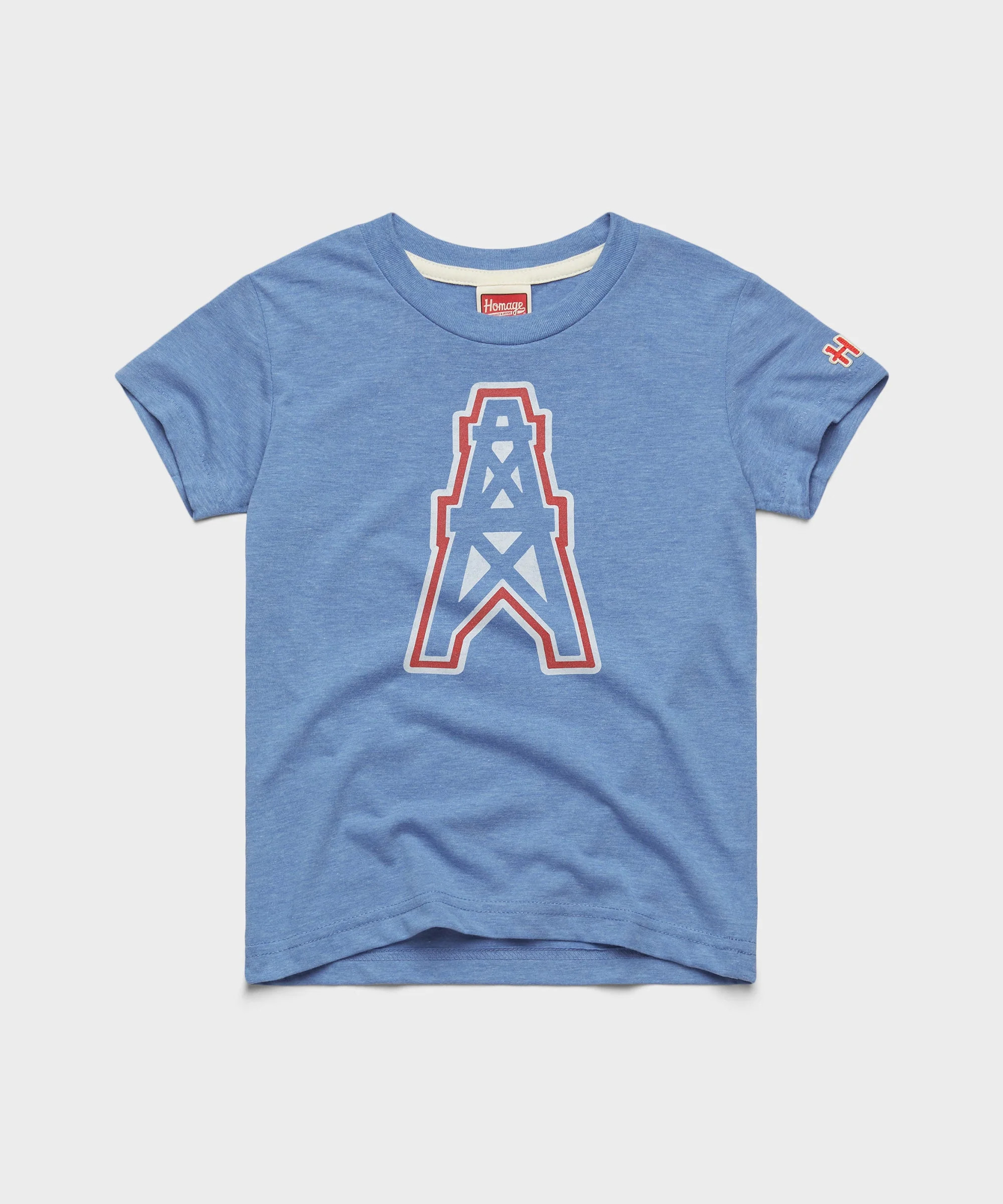 Youth Oilers Football '80 | Kids Retro NFL Logo T-Shirt | Homage