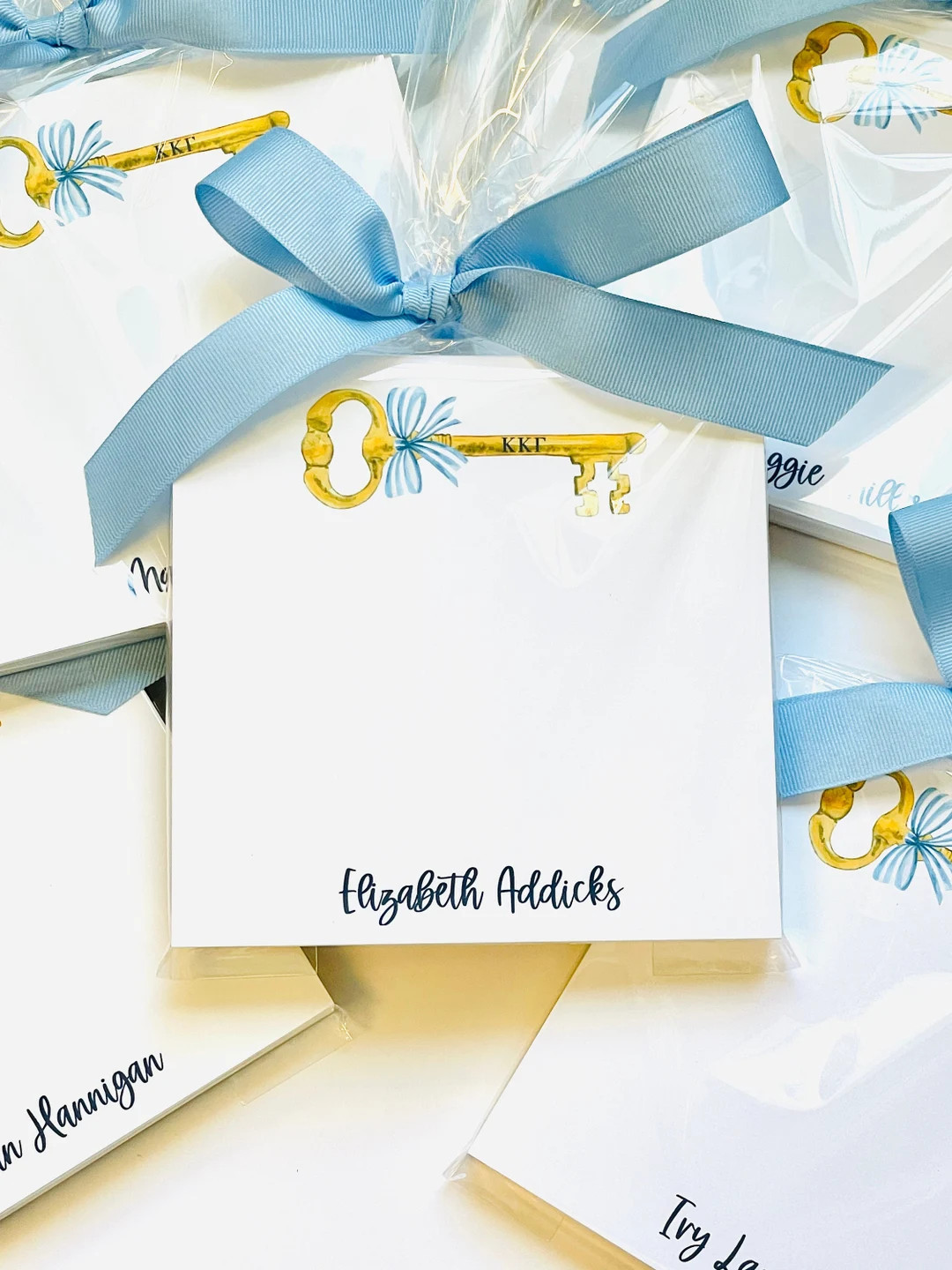 Kappa Kappa Gamma Key Notepad | Etsy (US)