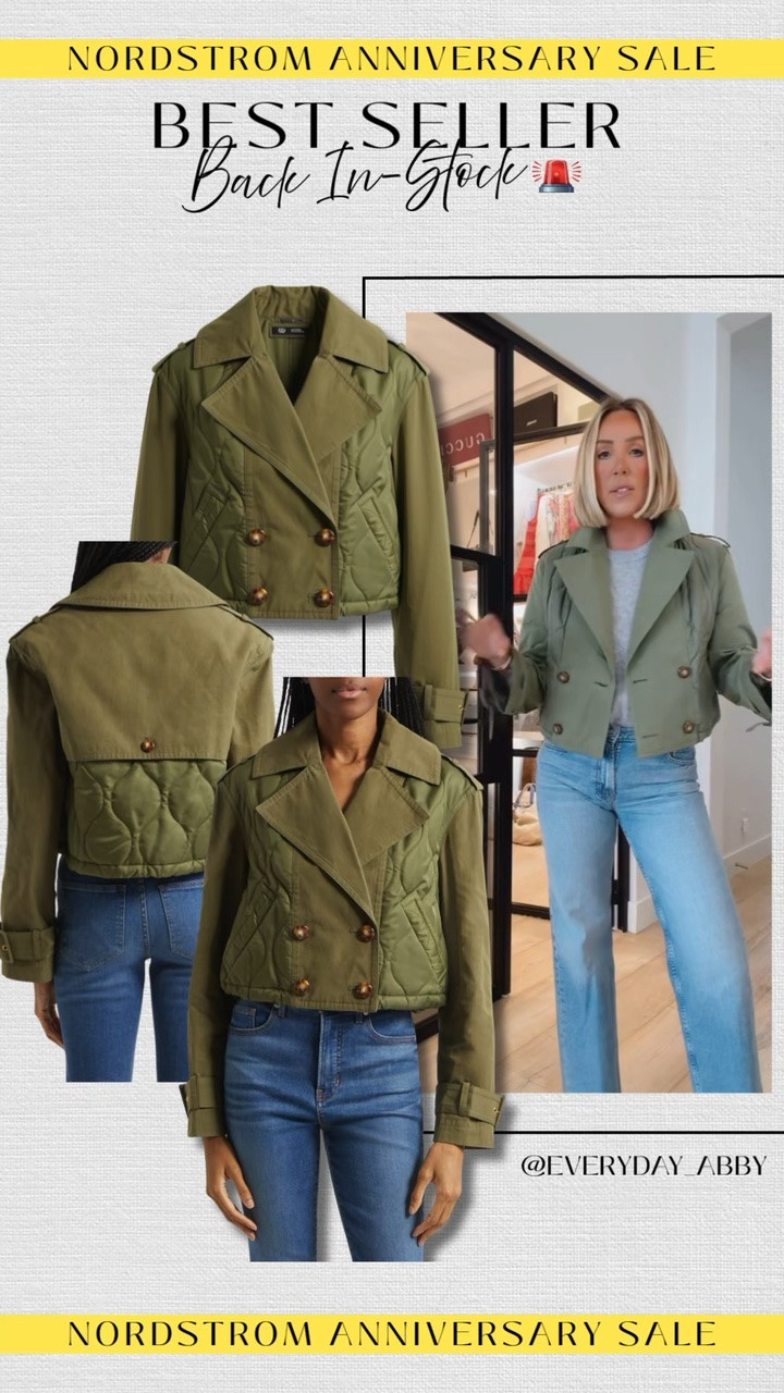 🚨Nordstrom Anniversary Sale best seller restocked! This jacket is one of my fave finds from the NSale, grab it before it’s gone - again!

#LTKdayinmylife #LTKgrwm #LTKootd