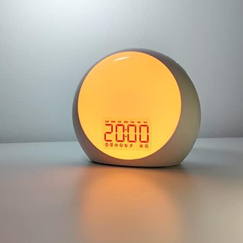 Sunrise Alarm Clock Wake Up Light Brown Noise Machine 29 Alarm Tones with Sunrise Sunset Simulati... | Amazon (US)