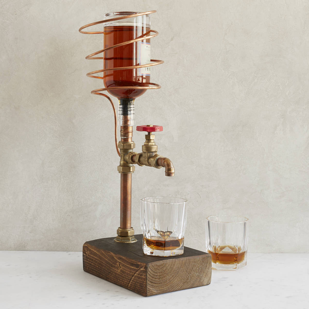 Industrial Brass & Copper Drink Dispenser | UncommonGoods