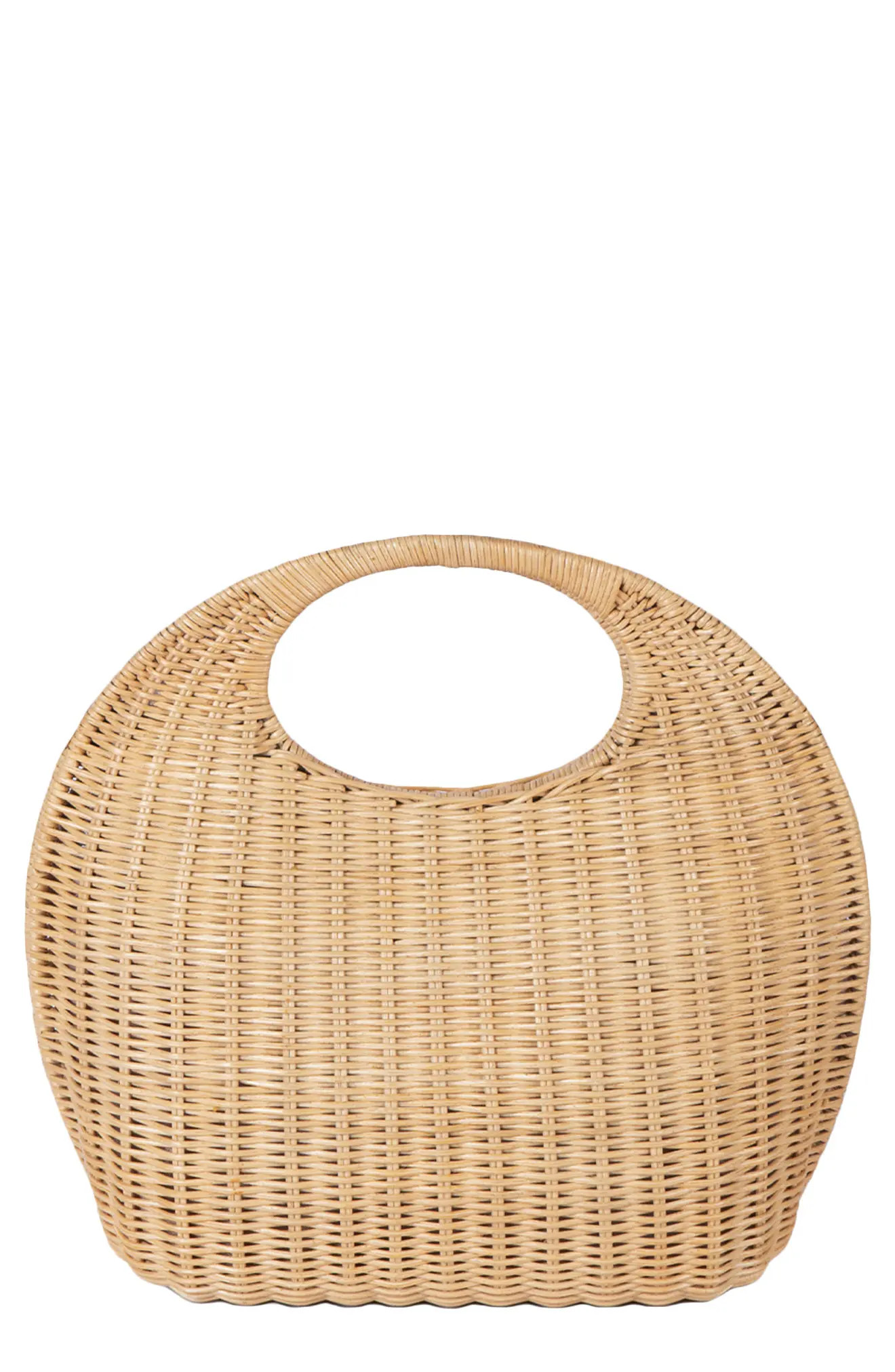 Jelavu Aida Rattan Handbag in Natural at Nordstrom | Nordstrom