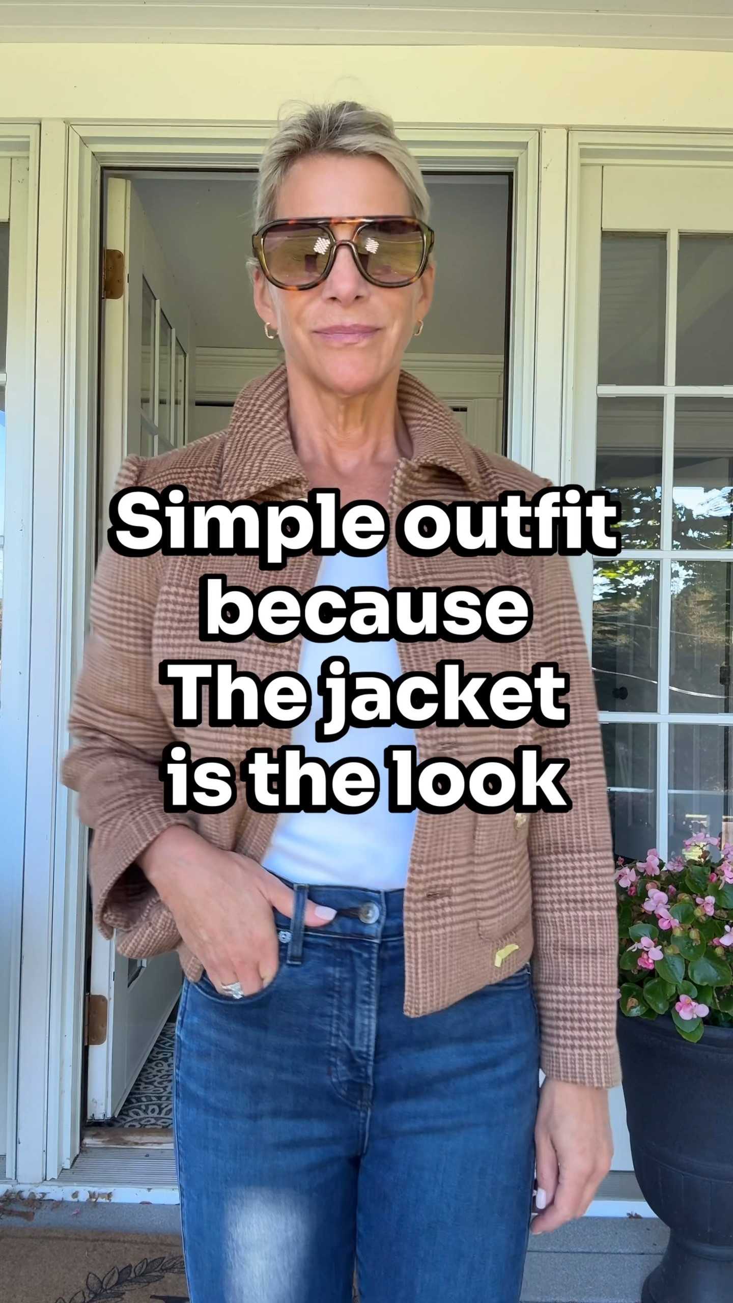 This is why I’m always looking for a really good jacket — it does all the work for me. I can throw it on with my favorite jeans and a simple top and instantly feel pulled together. Easy, polished, and exactly the kind of outfit I’ll repeat all fall. 

 #LTKdayinmylife #LTKgrwm #LTKootd