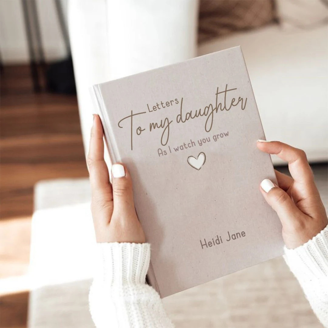 Letters to My Daughter Journal, Dear Daughter Keepsake Journal, Baby Girl Diary, Personalized Nam... | Etsy (US)