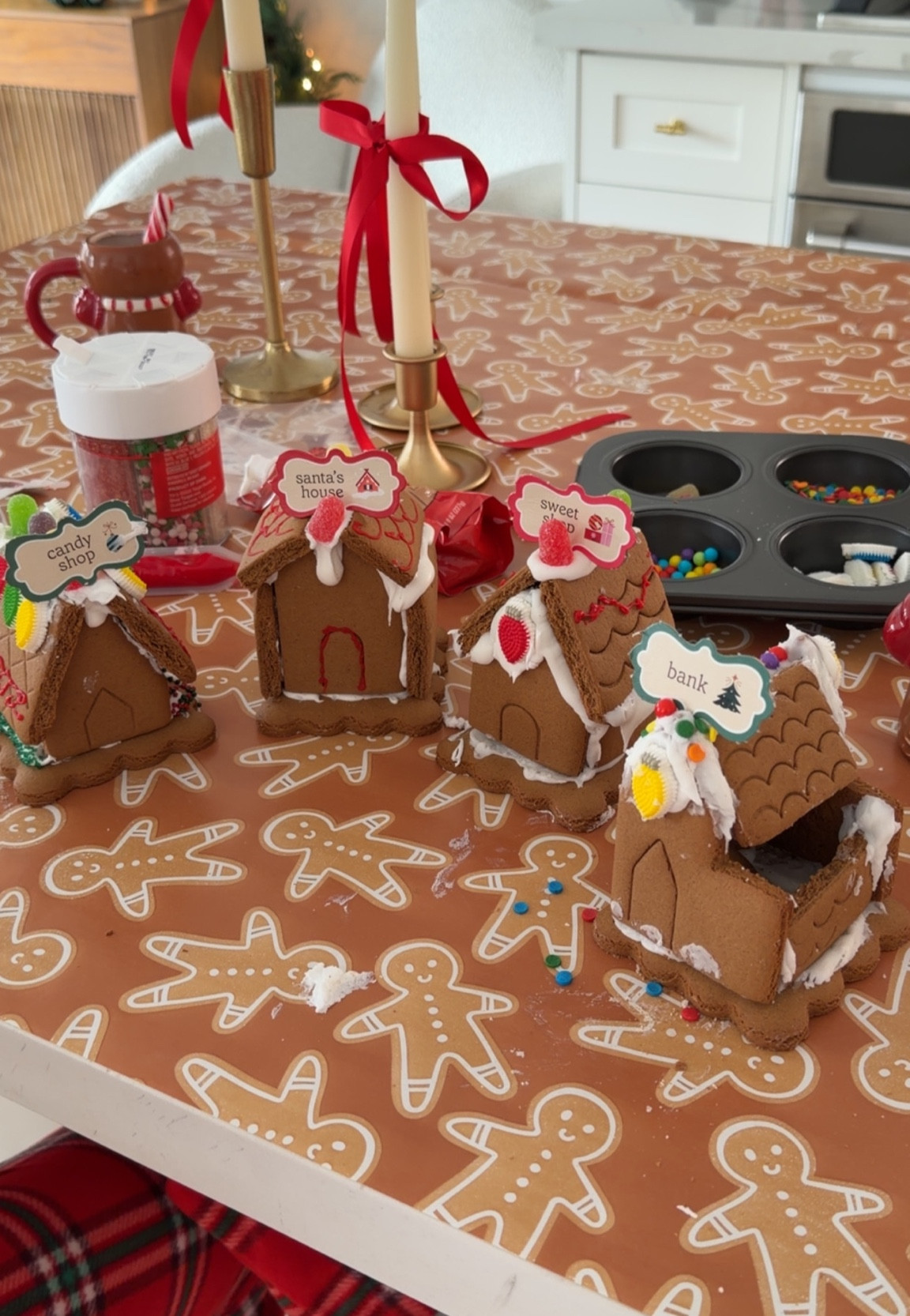 Gingerbread making night in! ♥️🎄✨ use Cash App Pay to easily order online at Target! 

#LTKHoliday #LTKSeasonal #LTKfoodie