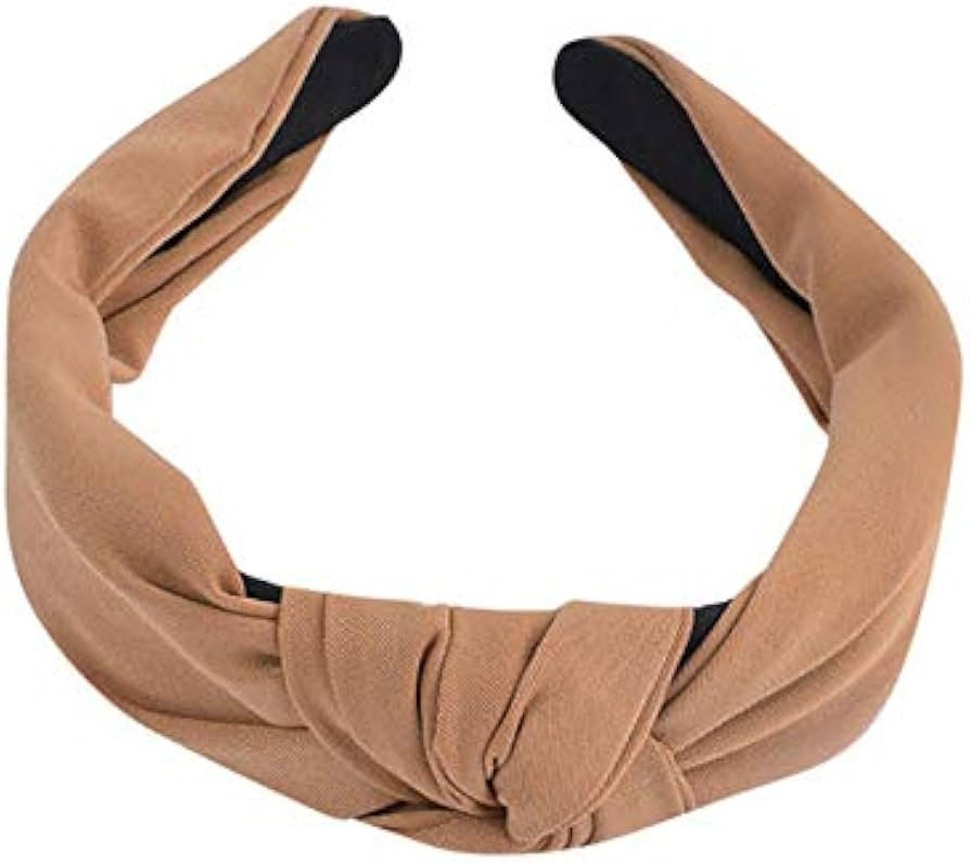 MHDGG 1Pcs Knotted Headbands for Women Turban Headbands for Women Wide Headbands for Women Knot H... | Amazon (US)