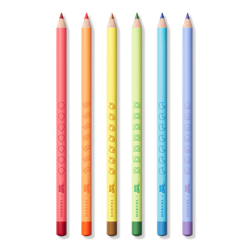 Morphe Morphe X Lucky Charms Make Some Magic 6-Piece Color Pencil Set | Ulta Beauty | Ulta