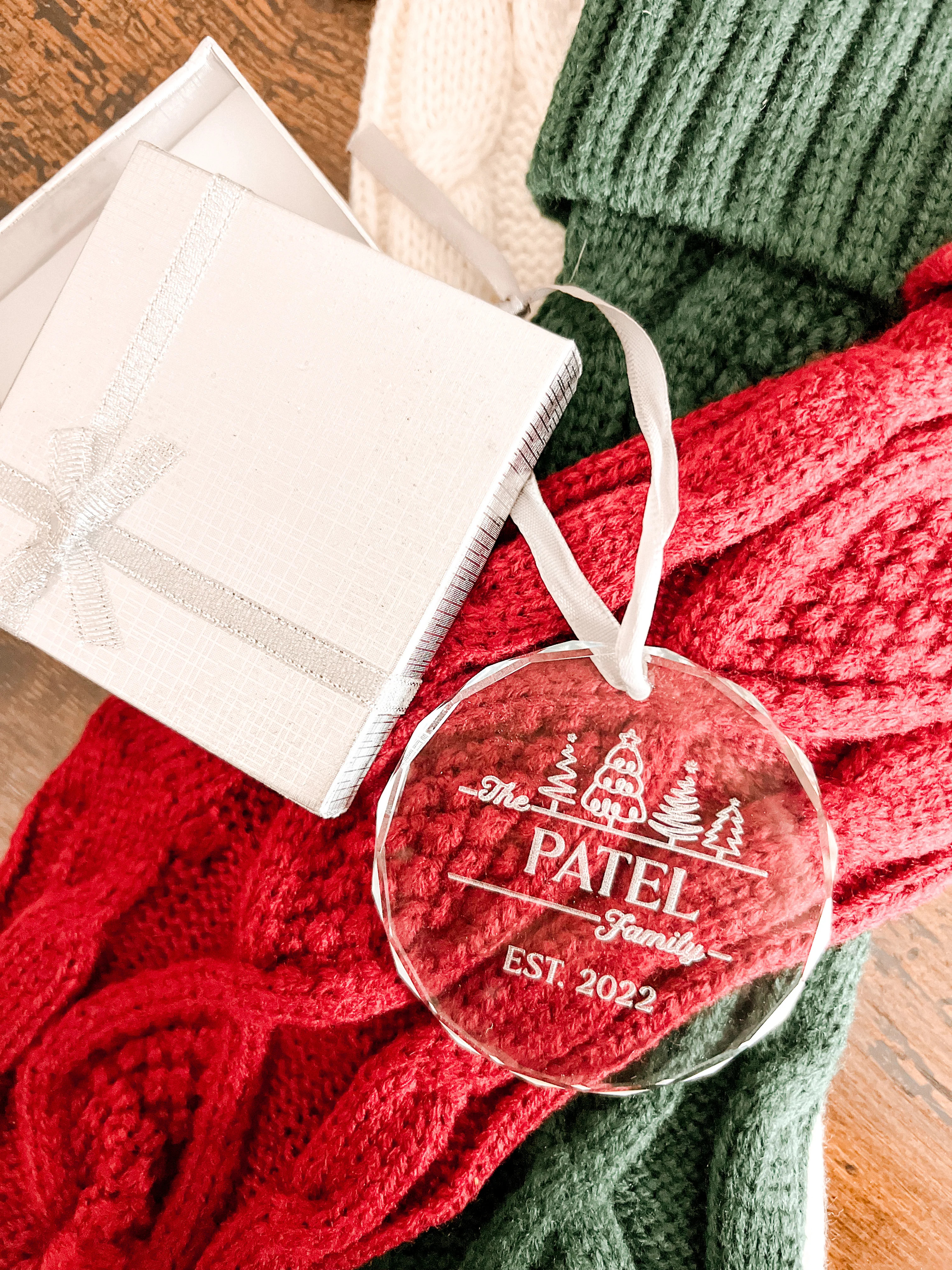 Crystal Christmas Ornament | Home Bound Custom Decor