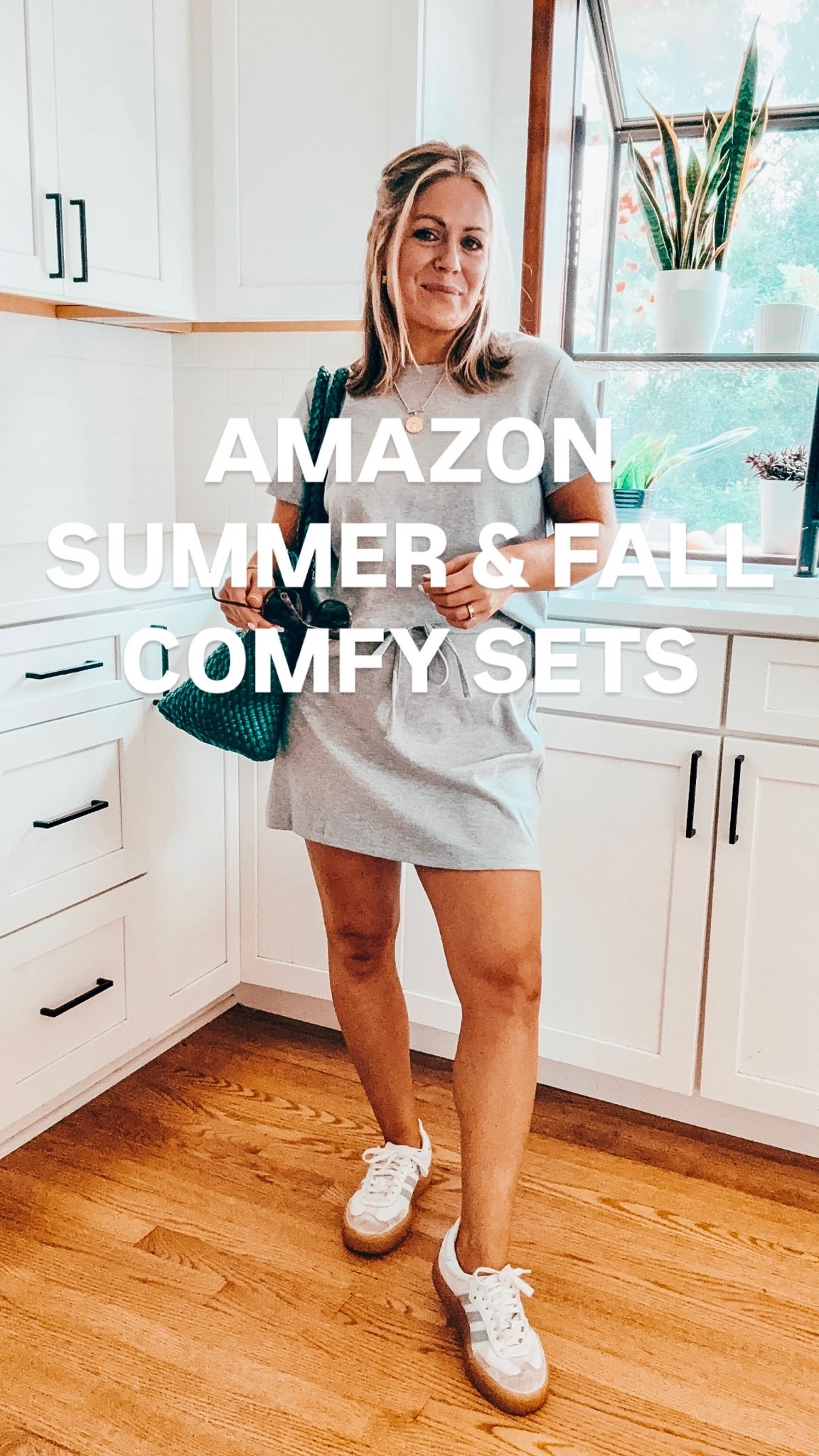 Amazon Summer & Fall Comfy Sets! Perfect for busy moms, school pick up/drop off, errands, sporting games, etc.

Sizing info:
-waffle knit set: S
-gray pullover set: S
-gray skort set: M
-blue long sleeve with hoodie: S
-gray set w/oversized tee: S
-tan sweater set: S

#LTKPetite #LTKSaleAlert #LTKootd