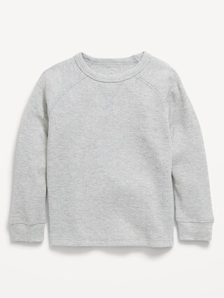 Long-Sleeve Thermal Knit T-Shirt for Toddler Boys | Old Navy (US)