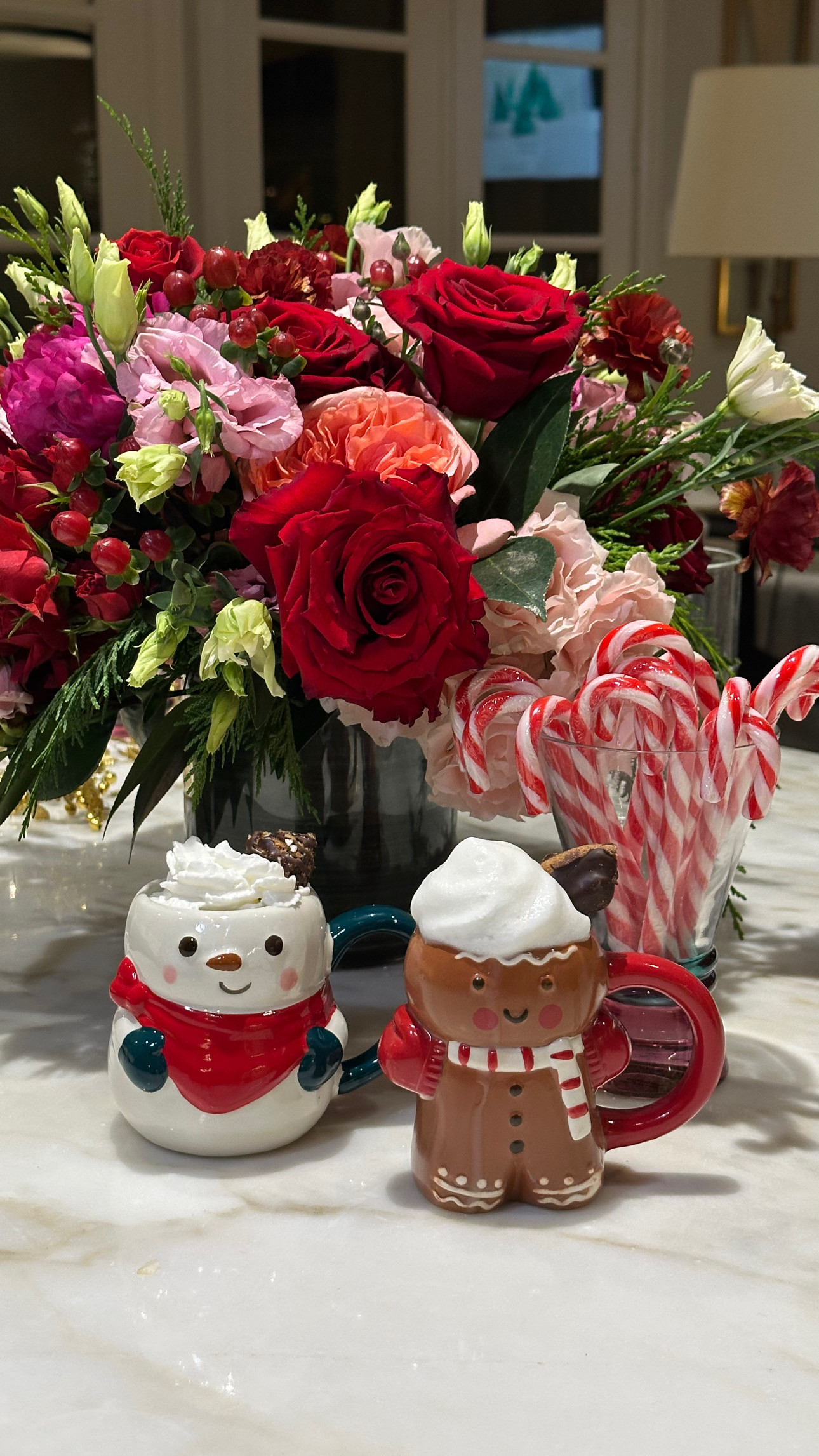 The cutest Christmas mugs!! Perfect for spiked hot chocolate or kid friendly hot cocoa 

 #LTKHoliday #LTKSeasonal #LTKHome