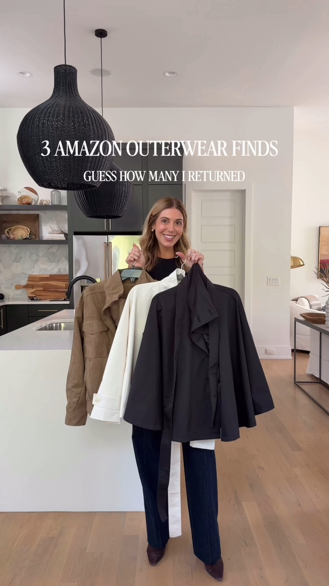 Amazon outerwear is winning right now.

I ordered a faux suede bomber, cropped trench + short cape and fully expected at least one return. Nope. Keeping all three.

#LTKootd #LTKWorkwear #LTKOver40