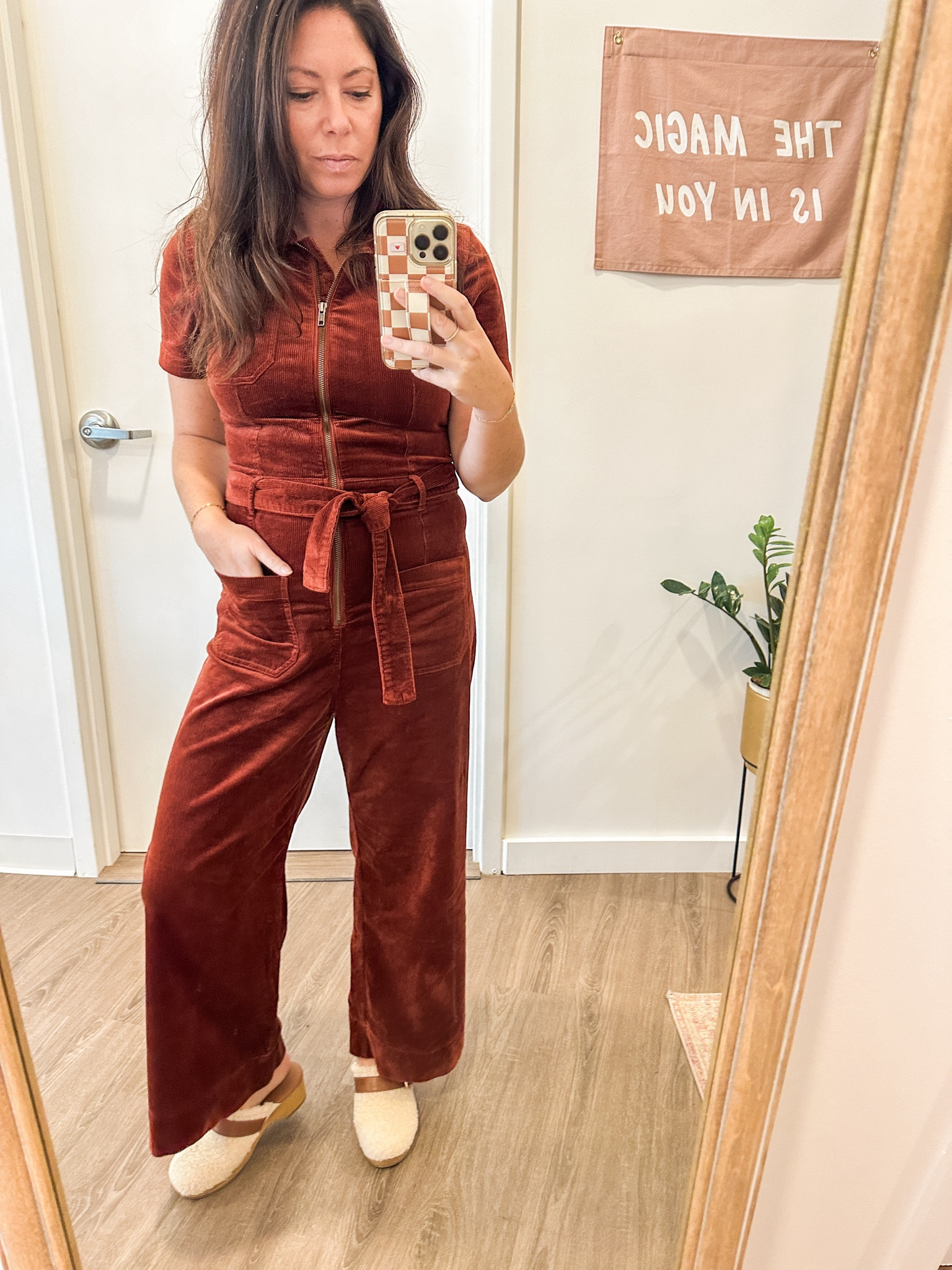 This jumpsuit! So many questions and so comfy! 