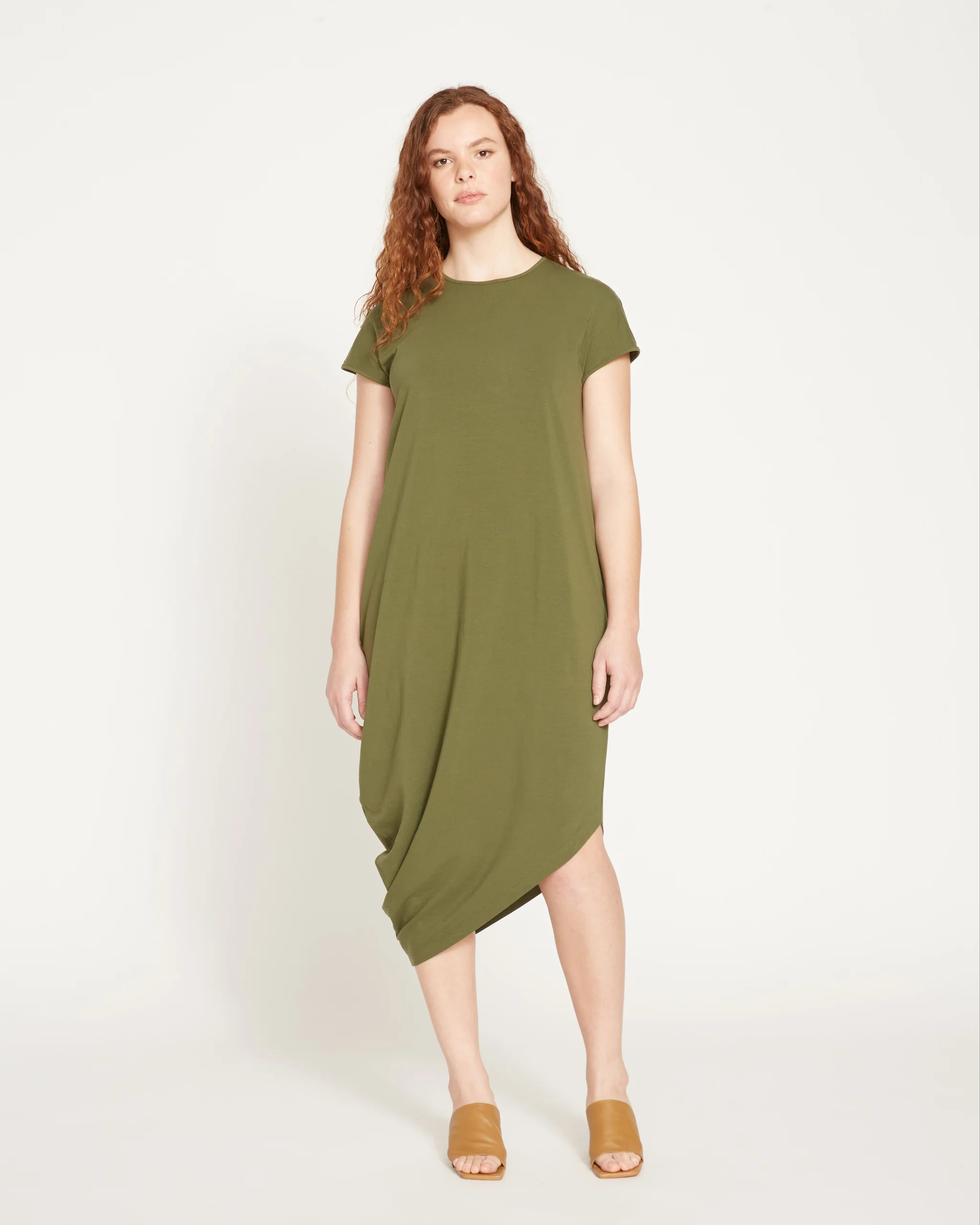 Iconic Geneva Dress - Camo | Universal Standard