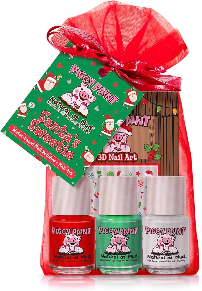 Piggy Paint | 100% Non-Toxic Girls Nail Polish | Safe, Cruelty-free, Vegan, & Low Odor for Kids | Sa | Amazon (US)