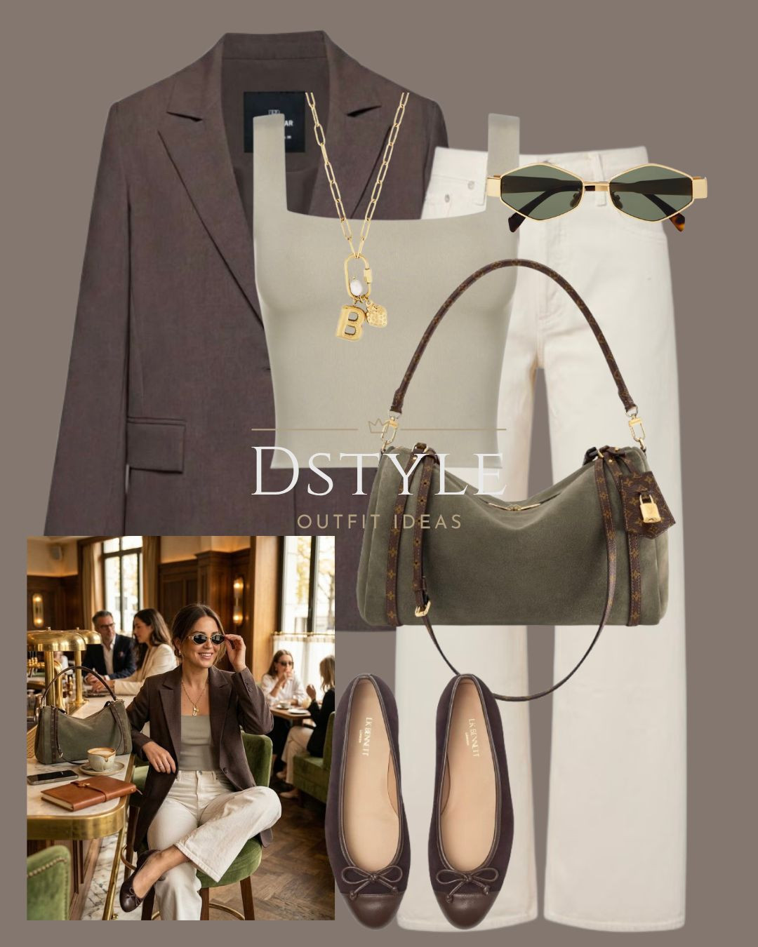 The perfect blend of mocha and cream ☕️ Elevate your everyday style with this tailored chocolate blazer and suede bag. Effortless office-to-dinner vibes.
Tags: Workwear Style, Neutral Outfit, Fall Fashion, Suede Bag, Chic Blazer.

#LTKootd #LTKOver40 #LTKWorkwear