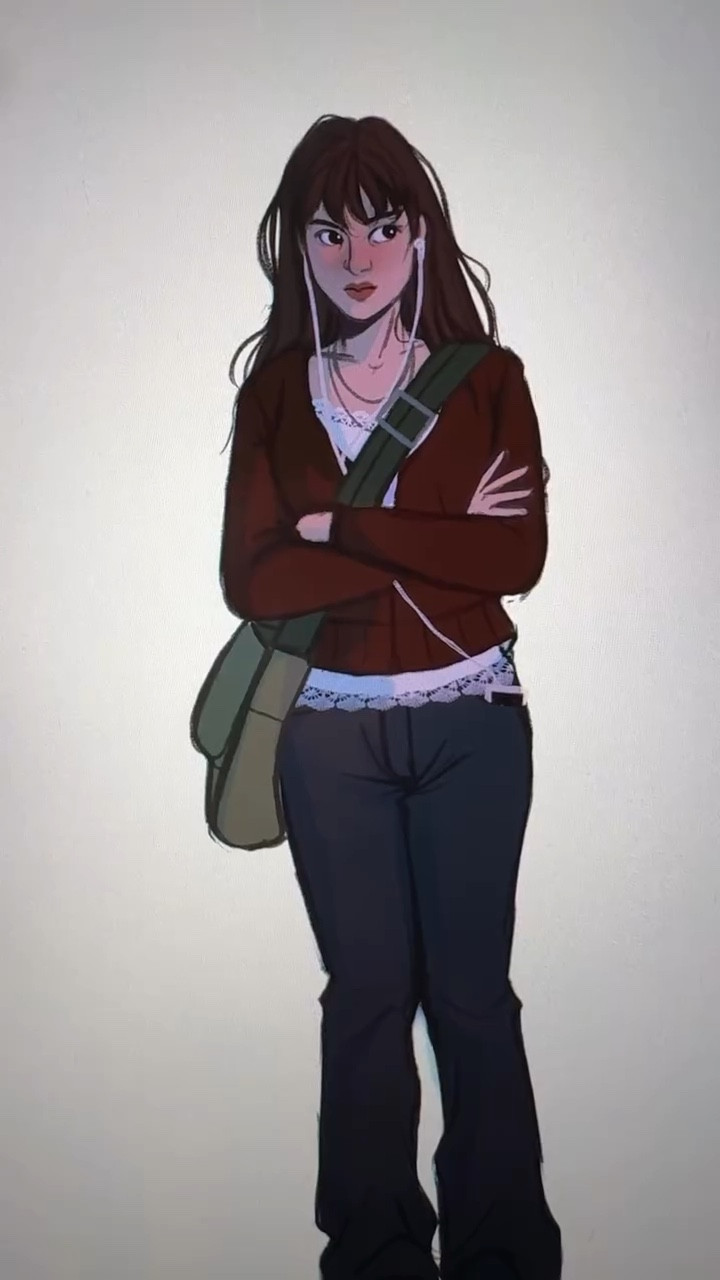 Drawing twilight characters for the first time since 2009 🫣 I was a kid who grew up reading these books and in honor of the 20th anniversary it feels fitting to try and draw them again for my younger self, so follow along to see the rest of the characters 😂 
•
#illustration #twilight #bookstagram #characterart #bellaswan #characterdesign