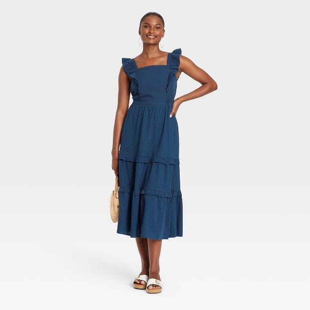 Women's Flutter Sleeveless Dress - Universal Thread™ | Target