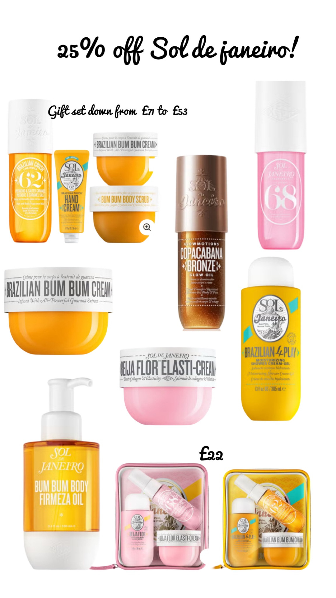 25% off sol de janeiro!!

Christmas gifts, gift ideas, gifts for her, beauty gifts 