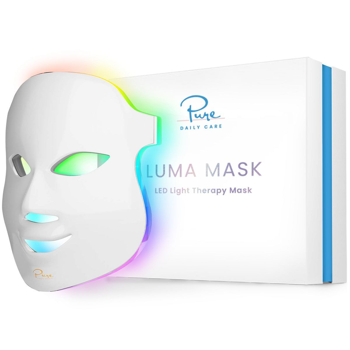 Pure Daily Care - Luma LED Skin Therapy Mask - Home Skin Rejuvenation & Anti-Aging Light Therapy ... | Target