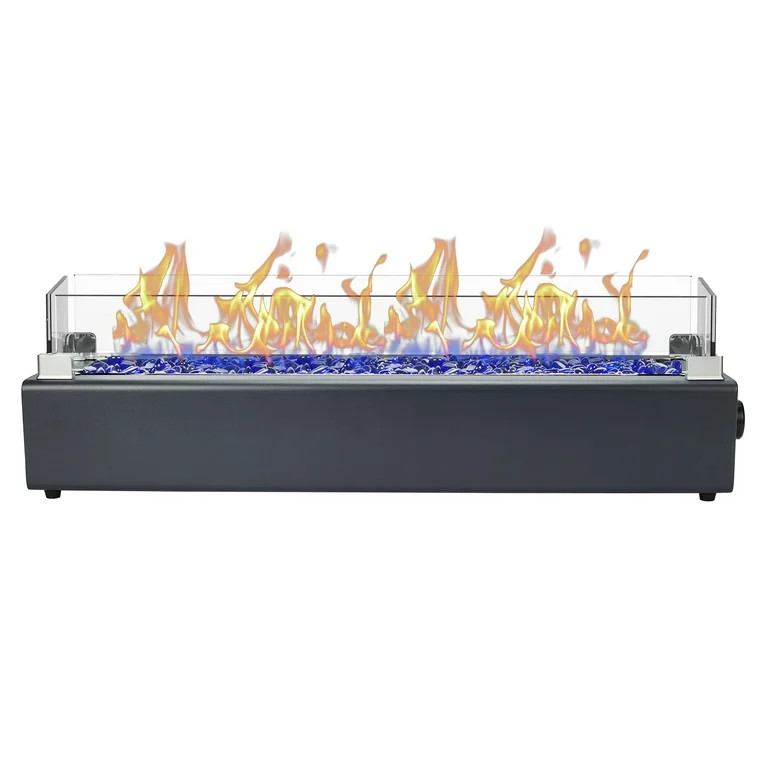 BAIDE HOME 28-inch Table Top Gas Fire Pit, 40,000 BTU Tabletop Firepit for Patio, Outdoor Portabl... | Walmart (US)