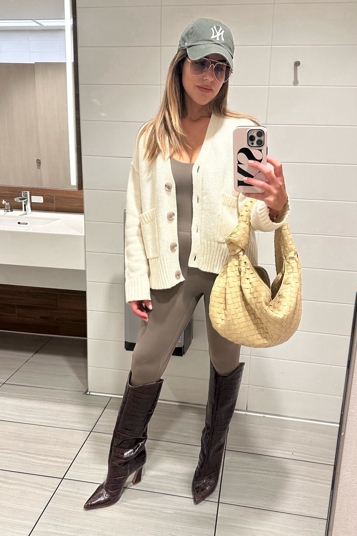 From Pilates to lunch, the perfect bodysuit to use as a base layer. I took size XS. Boots run TTS  

#LTKfindsunder50 #LTKsalealert #LTKfitness