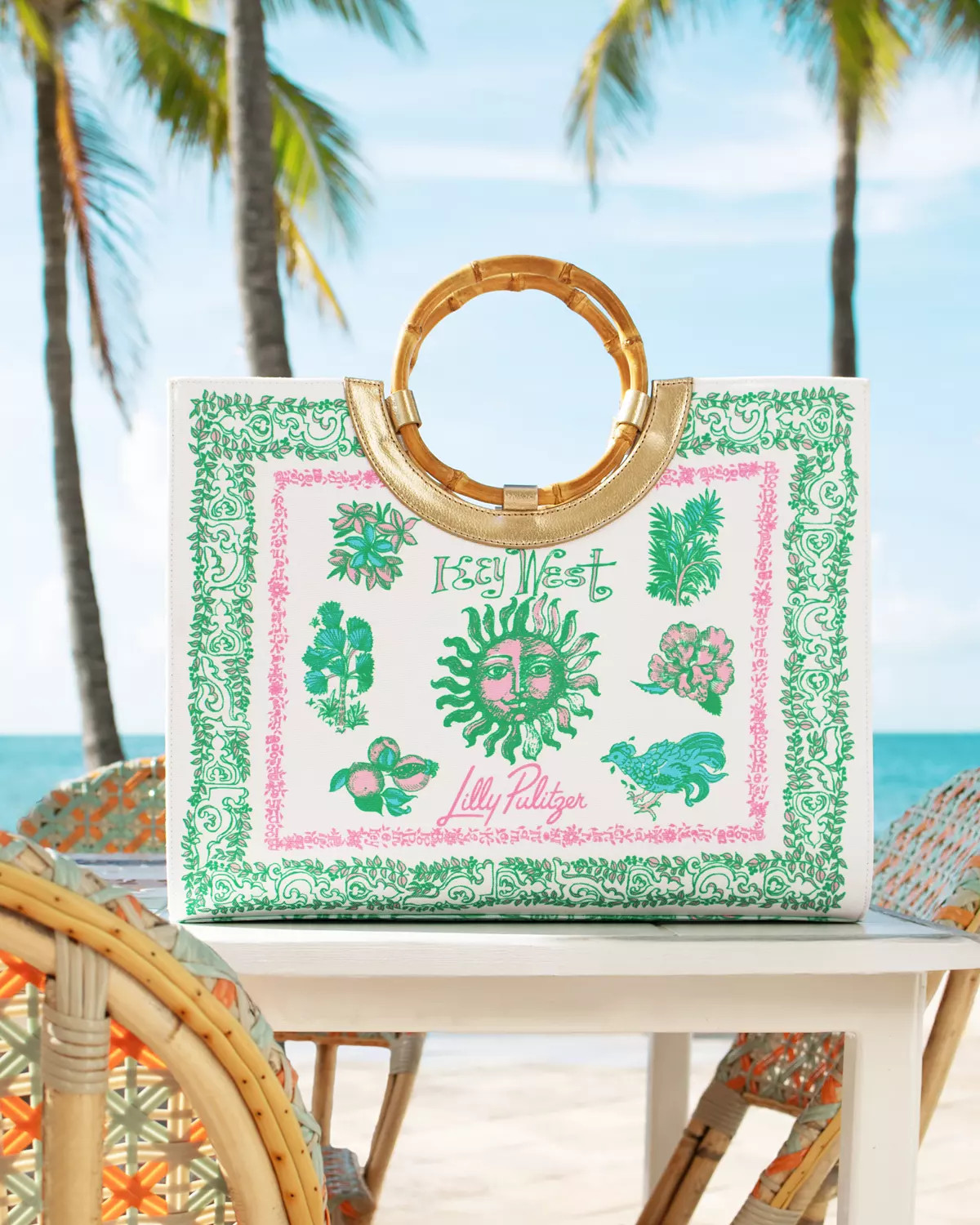 Oasis Canvas Tote | Lilly Pulitzer
