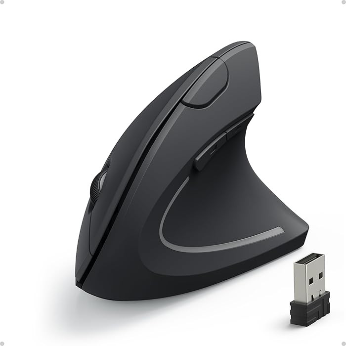 Anker 2.4G Wireless Vertical Ergonomic Optical Mouse for Work, Multi-Device Connectivity, 800/120... | Amazon (US)