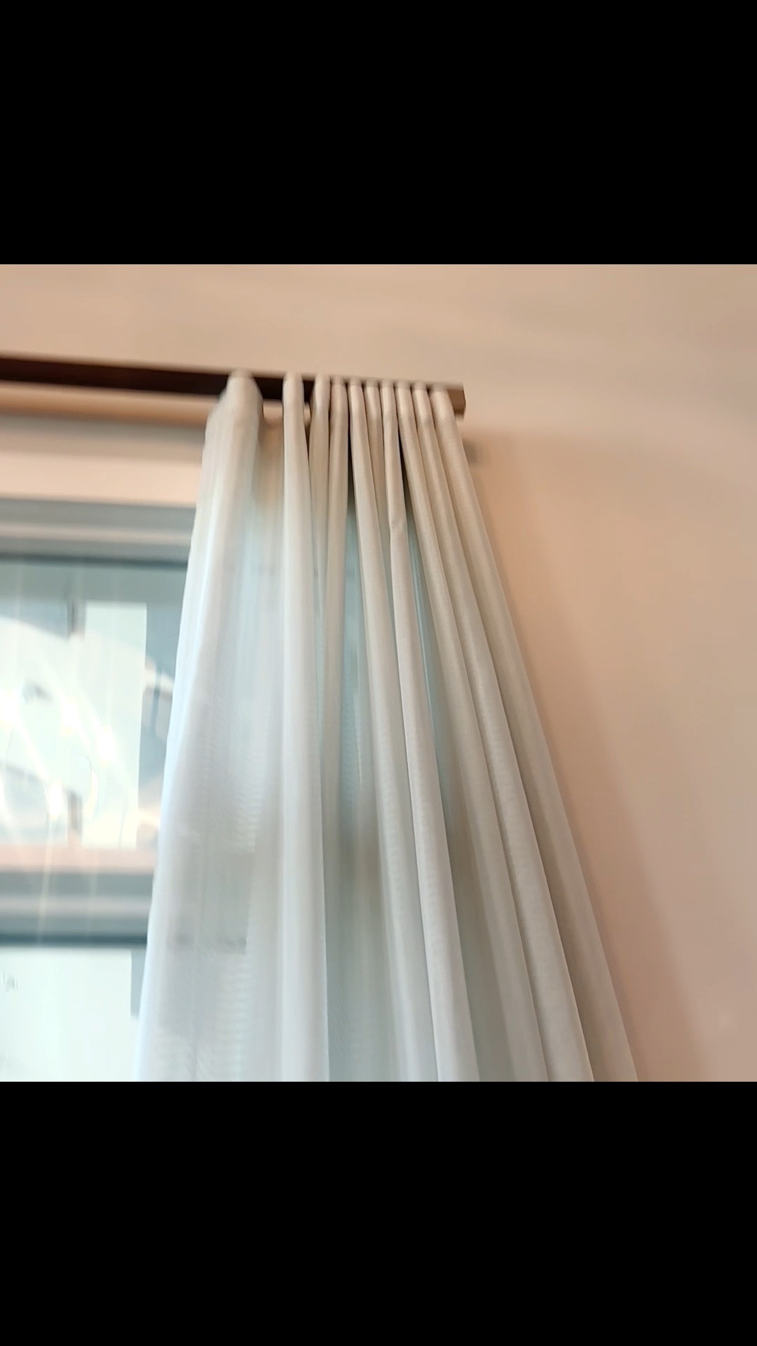 ake up to soft morning light filtering through sheer drapes. ✨ There’s something about a light, airy window treatment that instantly makes a space feel calmer, softer, and more elevated.

The combination of sheer curtains, full-length drapes, and a simple curtain rod adds just the right amount of texture and movement while still allowing the morning light to glow through. Such an easy way to refresh a room and create that relaxed, polished feeling from the moment you wake up.

#WindowTreatment #SheerDrapes #SheerCurtains #Drapes #Curtains #CurtainRod #WindowDecor #BedroomDecor #HomeDecor #InteriorDesign #SoftInteriors #LTKHome #LTKSaleAlert

#LTKdayinmylife #LTKHome #LTKSaleAlert