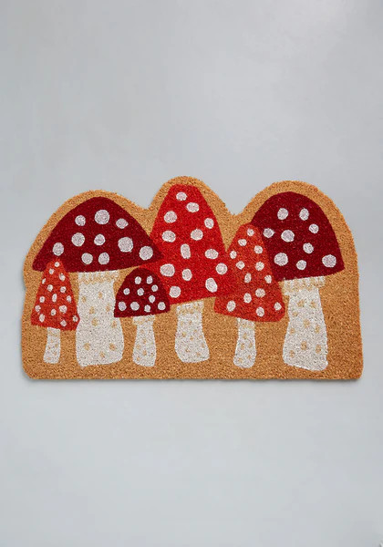 Mushroom Bloom Doormat | ModCloth