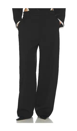Straight Trouser in Charcoal | Revolve Clothing (Global)