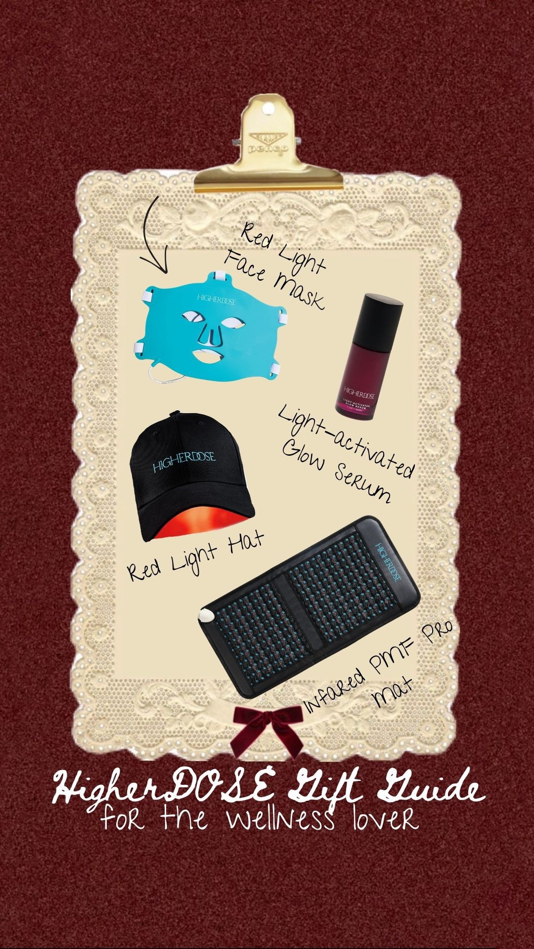 Gift Guide for the wellness lover in your life who loves red light therapy 🎁✨🧖🏾‍♀️ 

#LTKHoliday #LTKBeauty #LTKGiftGuide
